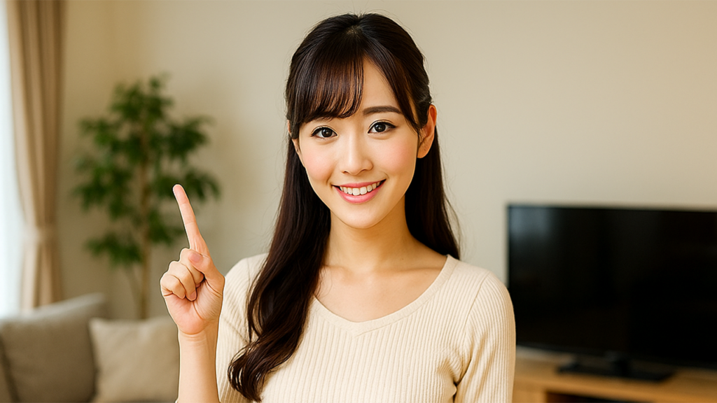 相談して安心している女性